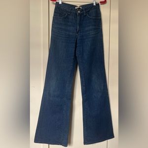 Acne A Pant Jean, Sz 29 High Rise Wide Leg